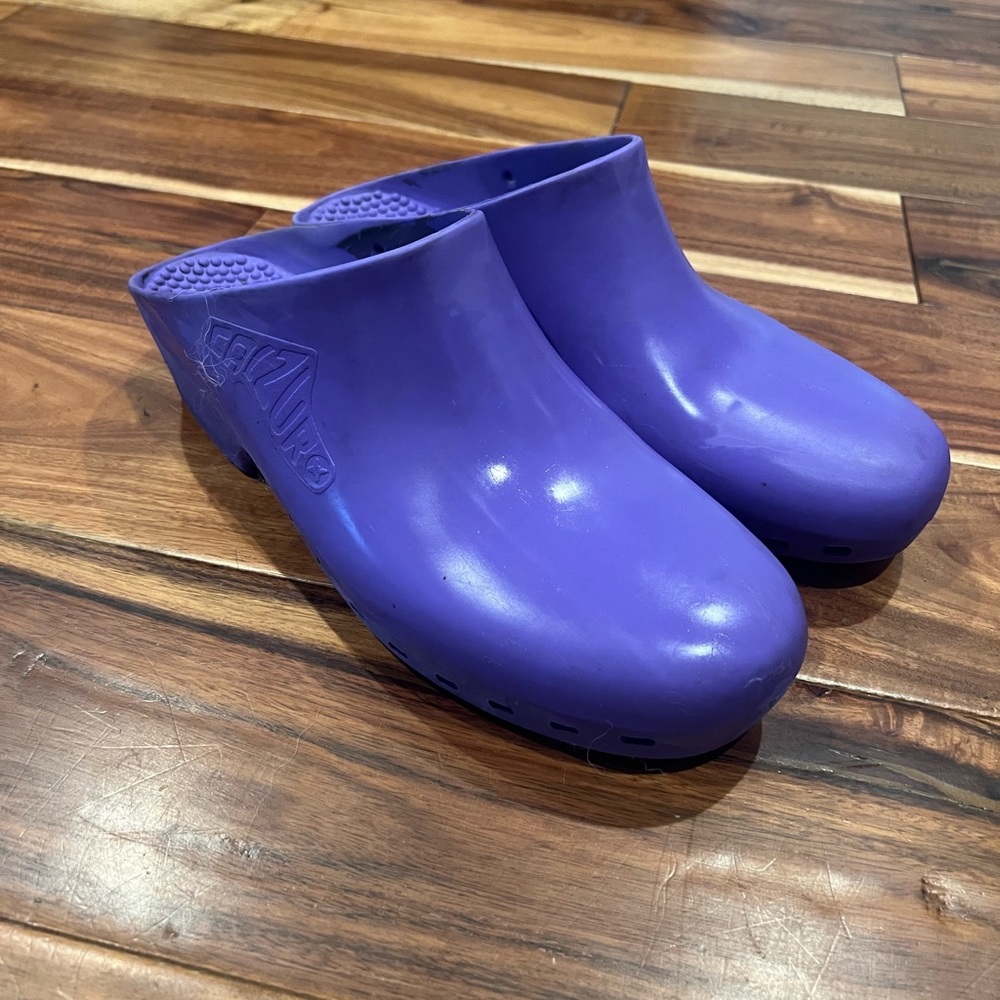 Purple Calzuro Clogs size 42-43